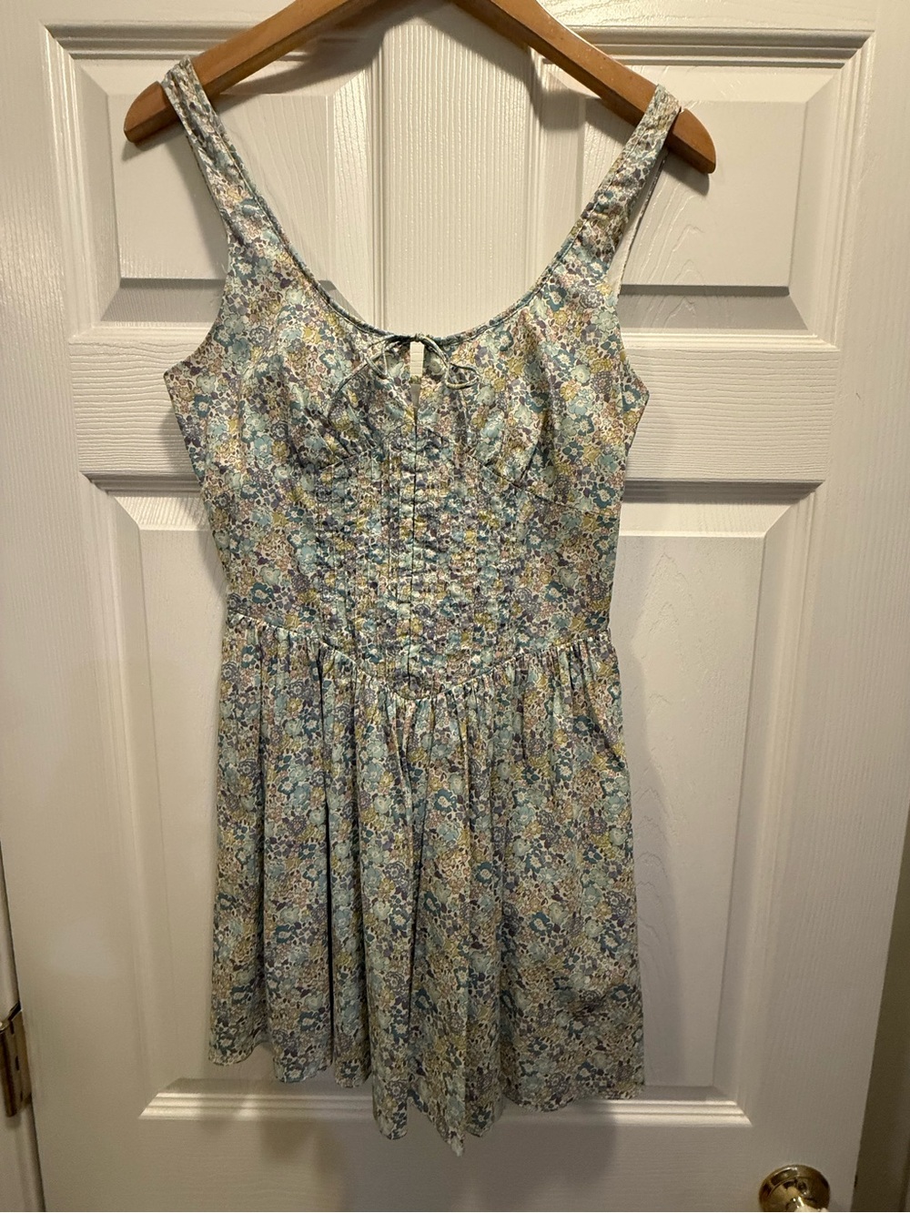 Love Shack Fancy Liberty Of London Ceronne Dress Size 00 Floral Cotton New/tags!
